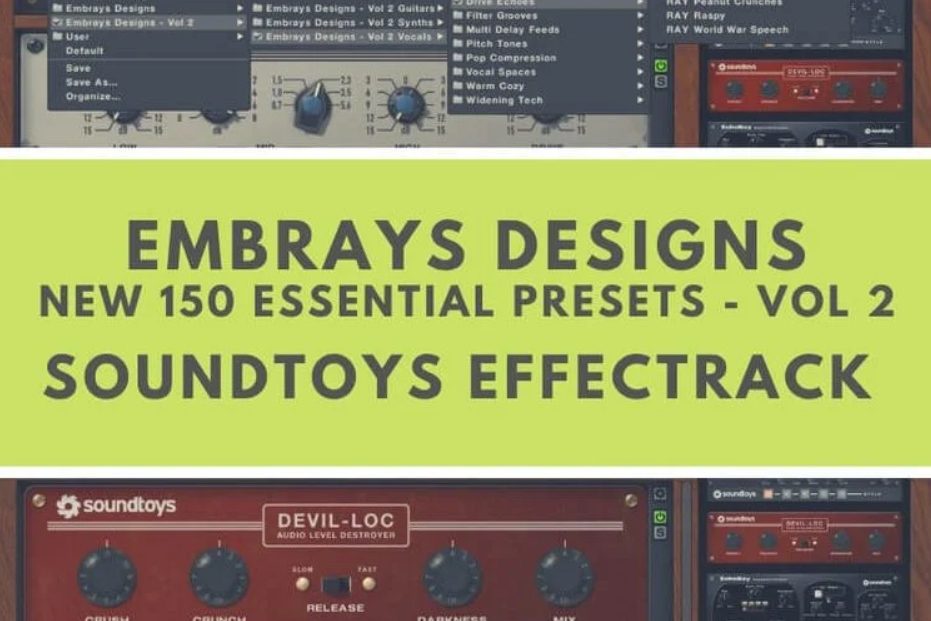 Embrays Designs 150 Presets Essential Racks Vol.2