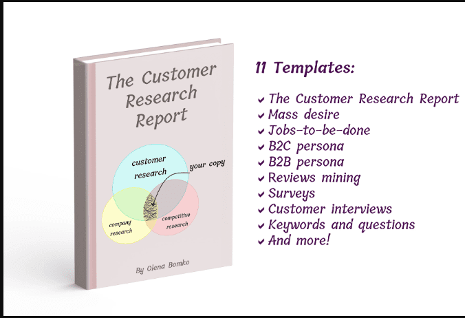 The Customer Research Report: 11 Templates to Organize and Analyze Customer Research Insights