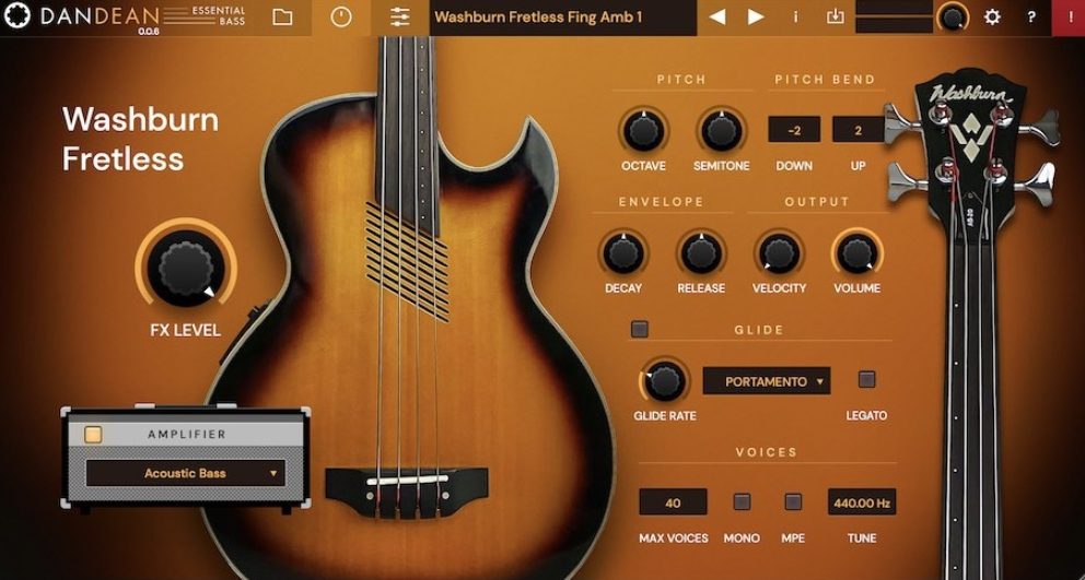 Tracktion Software Dan Dean Essential Bass v1.0.6