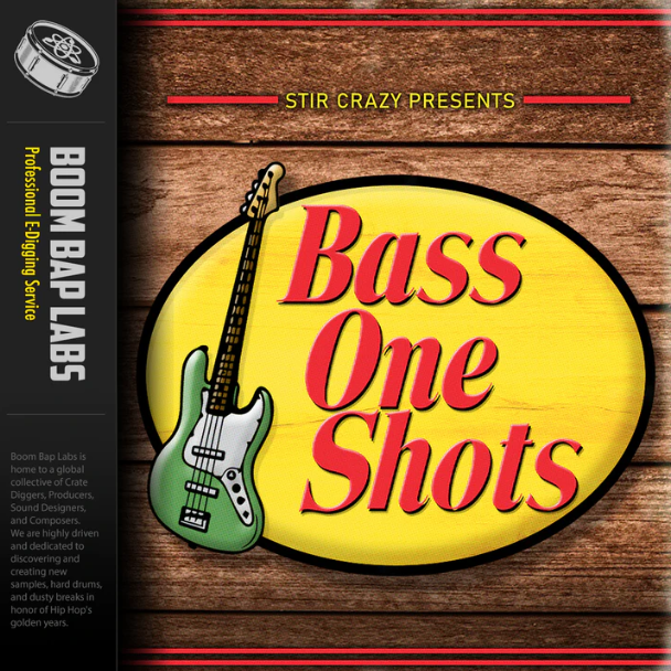 Boom Bap Labs Stir Crazy Bass One Shots