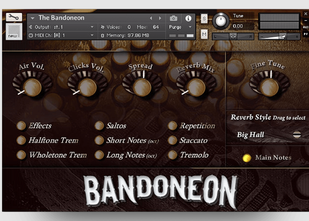 Guareschi The Bandoneon [KONTAKT]