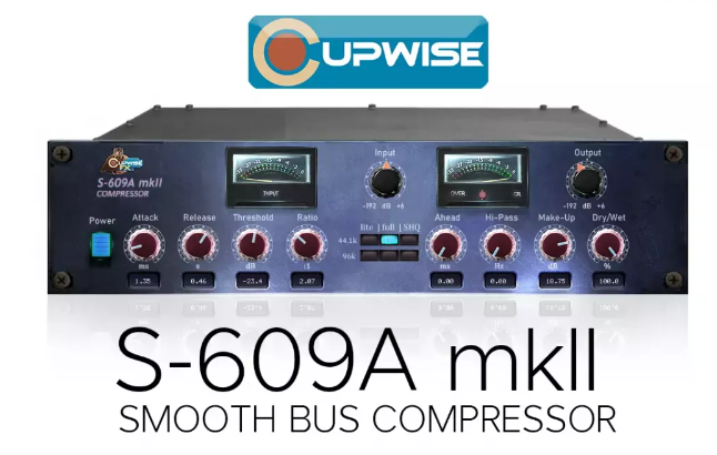 Cupwise S-609A mk2 Bus Compressor + Limiter Nebula Library