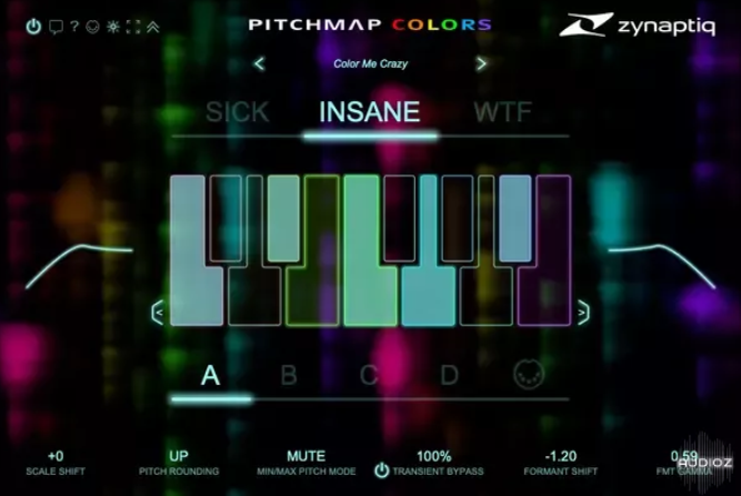 Zynaptiq PITCHMAP COLORS