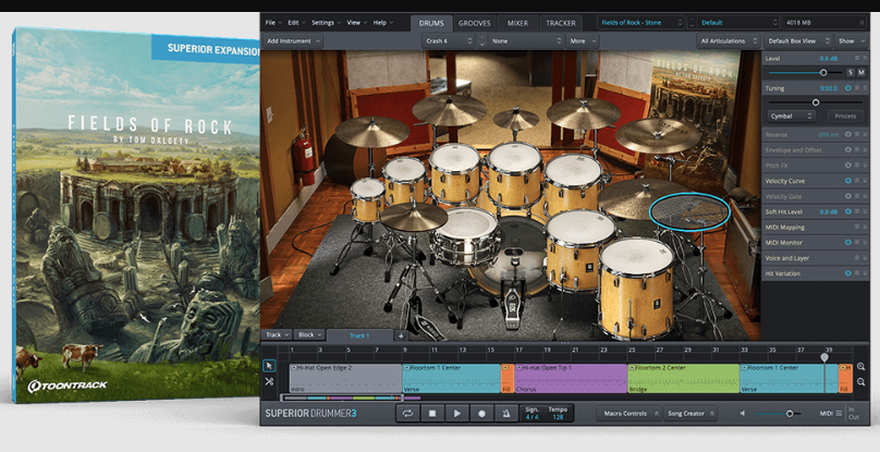 Toontrack - Fields of Rock SDX Library Update 1.0.4