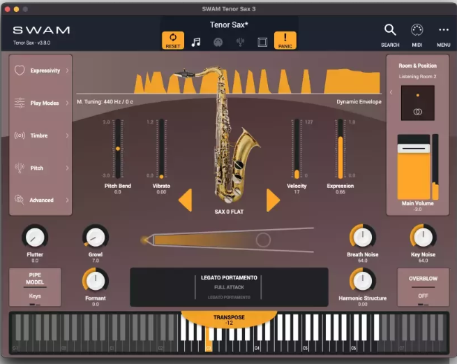 Audio Modeling SWAM Saxophones 3 v3.8.2