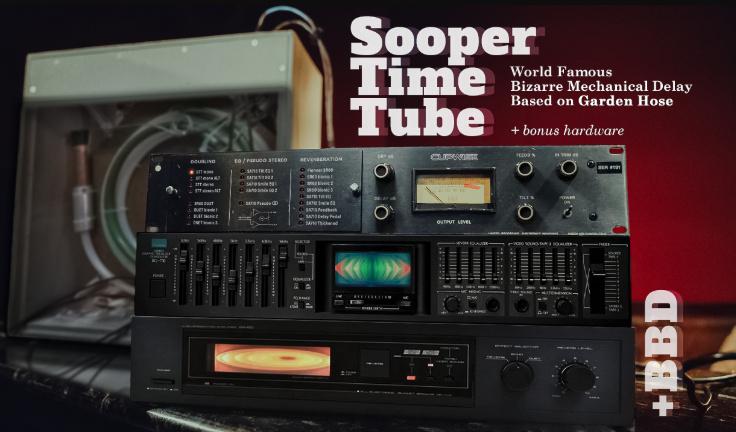 Cupwise FX Sooper Time Tube + BBD delay/reverb Nebula Library