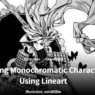 Coloso – Drawing Monochromatic Characters Using Lineart