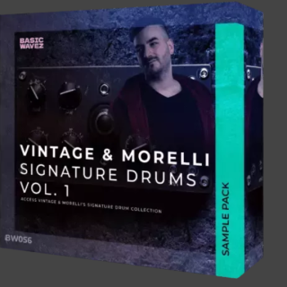Basic Wavez Vintage and Morelli Signature Drums Vol.1