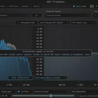 APU Software TrueGain v4.3.6