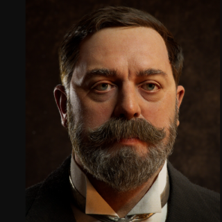 Artstation – Michael Cauchi – John Singer Sargent Modeling