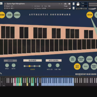 Authentic Soundware Space Age Vibraphone KONTAKT
