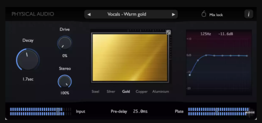 Physical Audio Dynamic Plate Reverb 3.1.9