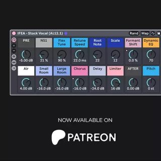 iFeature IFEA - Stock Vocal Rack ABLETON RACK