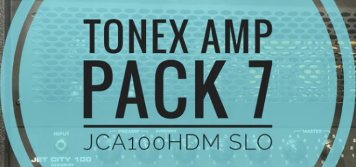 mirrorprofiles ToneX Amp Pack 7 - JCA100HDM SLO