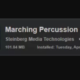 Steinberg Marching Percussion Basics